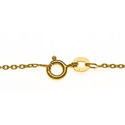 14k Yellow Gold Polished 3-stone Heart Necklace