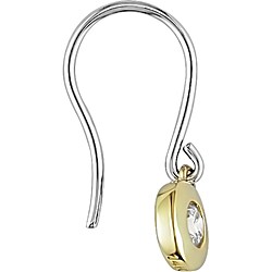 14k Gold 1/4ct TDW Diamond Drop Earrings (H-I-J, I1-2)
