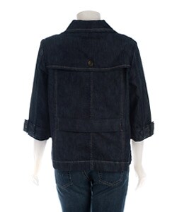 Anne Klein Jeans Women's Short Trench Jacket
