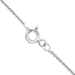 Sterling Silver 1/8ct TDW Diamond Cross Necklace