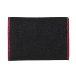 Gucci Small Black/ Pink PVC Tri-fold Wallet