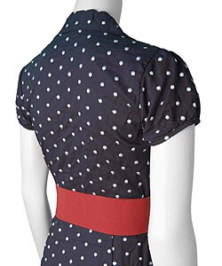Adi Designs J California Emroidered Dot Maxi Dress