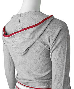 End on End Junior's Knit Jersey Hoodie Jacket