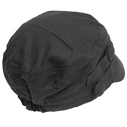 Adi Designs Cotton Canvas Fashion Military Cap
