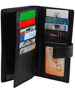 Romano Snap Checkbook Clutch