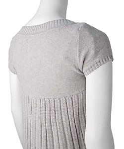 Ci Sono by Adi Cap Sleeve Baby Doll Sweater