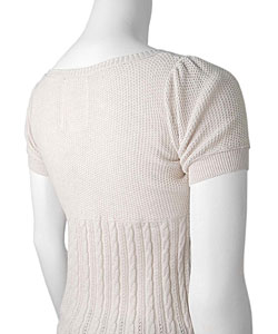 Adi Design Ci Sono Cap Sleeve Baby Doll Sweater