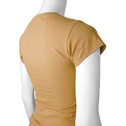 Cotton Phase Junior's Cap Sleeve Solice T-shirt