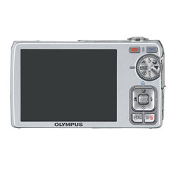 Olympus FE-350 8MP Silver Digital Camera Kit