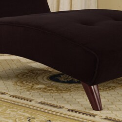 Lilly Deep Purple Chaise Lounger