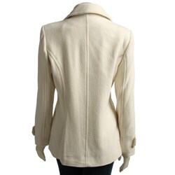 AK Anne Klein Women's Double-breasted Pea Coat