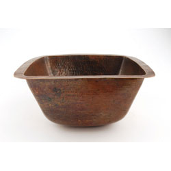 Fontaine Square Copper Bar Sink