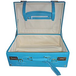 Rockland Blue Handmade 2-piece Carry-On Luggage Set