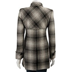 MICHAEL Michael Kors Women's Plaid Babydoll Jacket