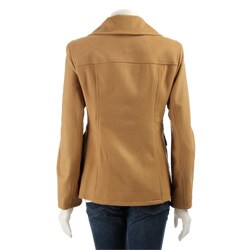MICHAEL Michael Kors Women's Double-breasted Wool Peacoat