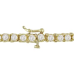 14k Gold 5 3/4ct TDW Diamond Bracelet