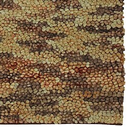 Hand-woven Earthtone Collection Wool Rug (5' x 8')