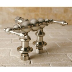Vintage Satin Nickel Rainfall Shower Combination Set