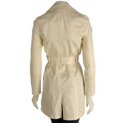 Last Kiss Women's Belted Trench Coat