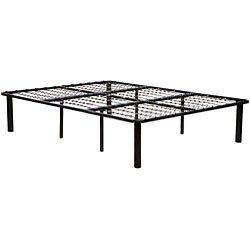 Black Steel King-size Mattress Bed Frame