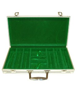 High Roller 300-chip Poker Set with Aluminum Case