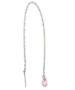 Sterling Silver Teardrop Threader Earrings