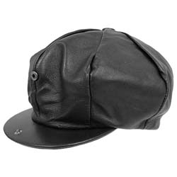 Daxx New Zealand Men's Lambskin Biker Cap
