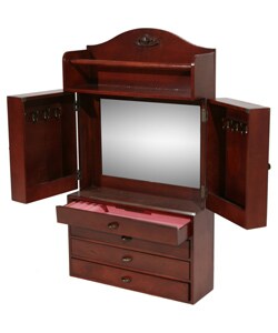 Wall-mount Jewelry Armoire