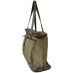 Calvin Klein Carryall Leather Trim Tote