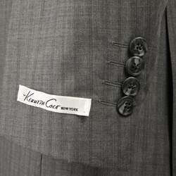 Kenneth Cole Men's Grey Shadow Cashmere Blend Suit