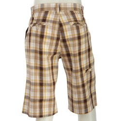 Marx & Dutch Men's Slash Pocket Plaid Short