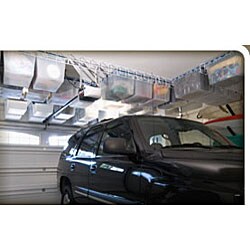 Tote Trac Storage Organizer with Bike Hooks