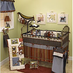 Cotton Tale Barn Dance 4-piece Crib Bedding Set