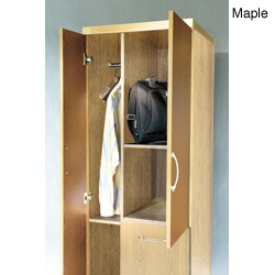 Mayline Aberdeen Mocha Personal Storage Cabinet