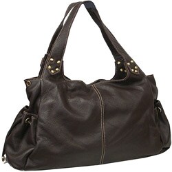 Amerileather Drawstring Leather Bag