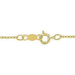 10k Yellow Gold Smokey Quartz and Diamond Necklace