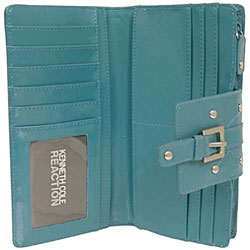 Kenneth Cole Reaction Women's Genuine Leather Tab Wallet