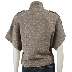 Renee C Double-breasted Kimono-sleeve Sweater