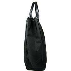 Ferragamo Black Nylon Tote