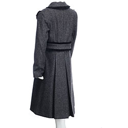 Rothschild Girl's 2-piece Wool Coat and Hat Set