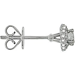 18k White Gold 5/8ct TDW Diamond Earrings (G-H-I, SI2)