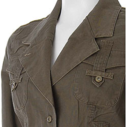 Girl Talk 4-pocket Junior's Fashion Jacket