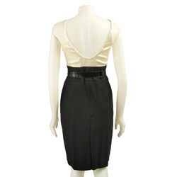 Laundry by Design Women's Belted Garbardine Dress