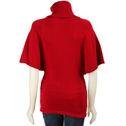 Pink Rose Junior's Bohemian Sleeve Turtleneck