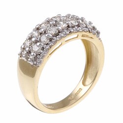 10k Yellow Gold 1ct TDW Diamond Band (K/L, I3)