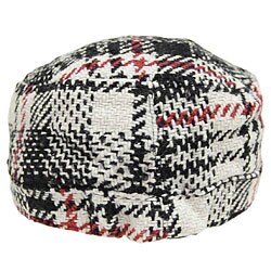 Adi Designs Fleece Lined Plaid Cap