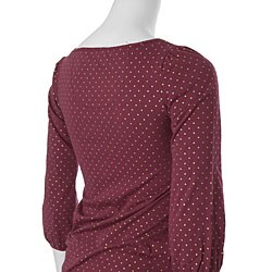 Energie Long-sleeve Scoop Neck Junior Top