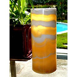 Cylinder Alabaster Vase (Egypt)