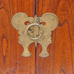 Handmade Oriental Storage Medicine Cabinet