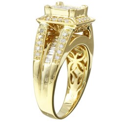 14k Gold 1ct TDW Diamond Composite Engagement Ring (G, I2)